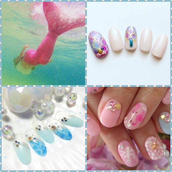 instagram @marinaaaaa09、@kanakomizuki、@s_nail_saori、@ nail_room_haru